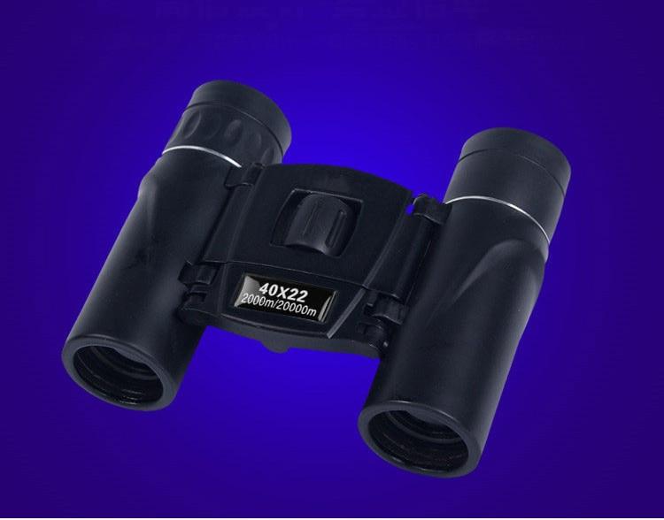 40x22 HD Powerful Binoculars 2000M Long Range Folding Mini Telescope BAK4 FMC Optics For Hunting Outdoor Camping Travel